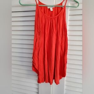 Boston Proper Flowy Red Tank Top size xxs